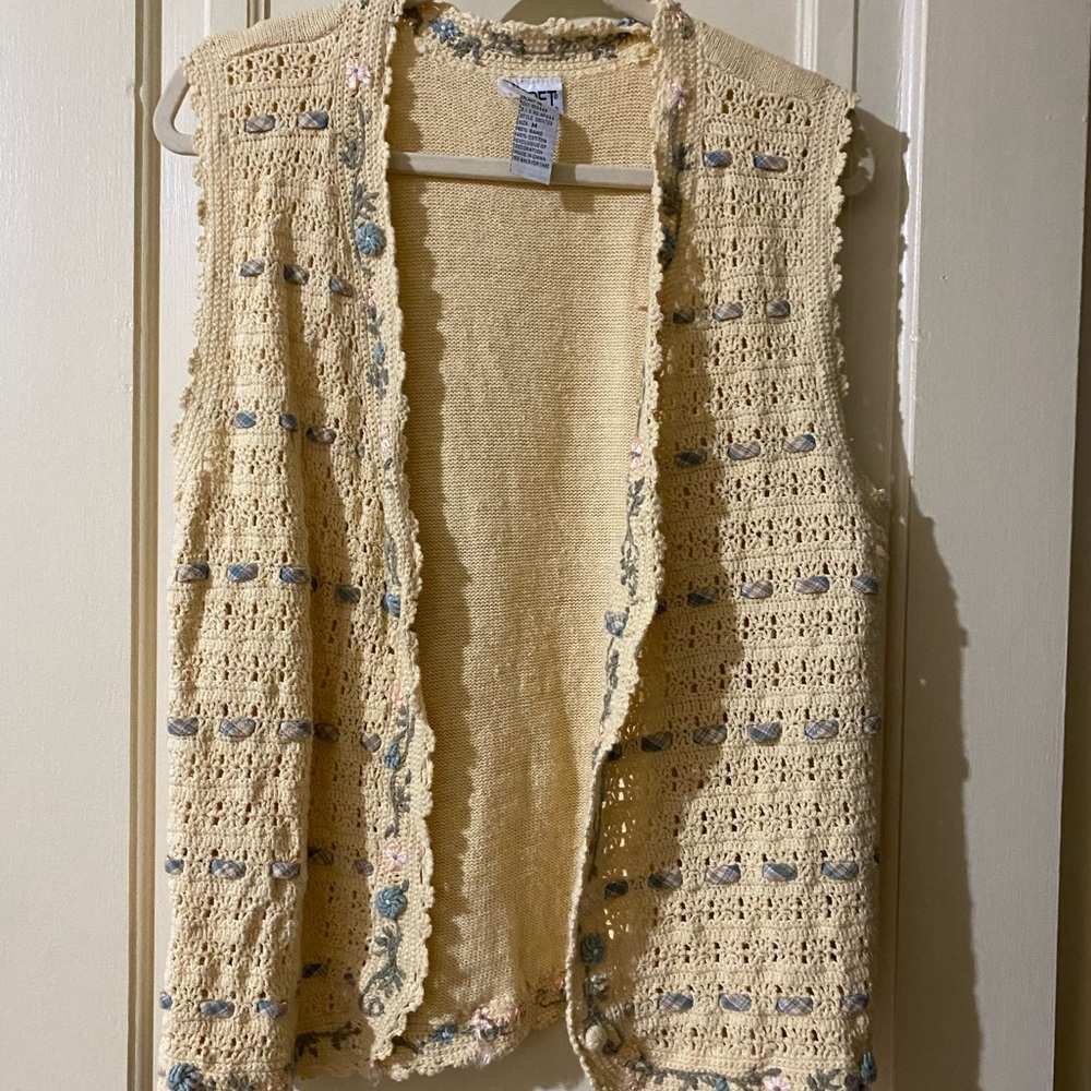 Koret Sleeveless Tan Knit Top